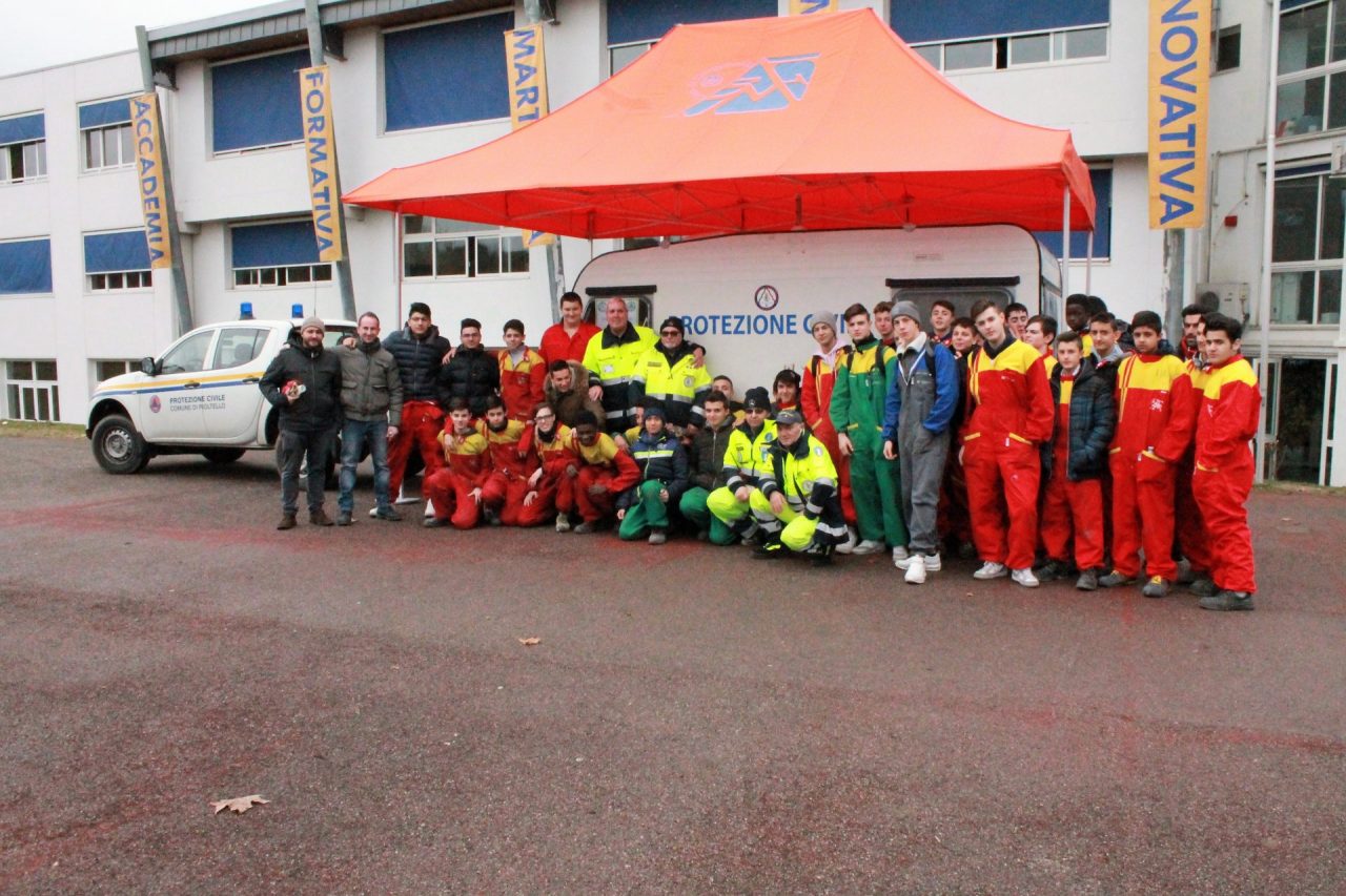 Nuovo look alla Protezione Civile grazie agli studenti di Carrozzeria