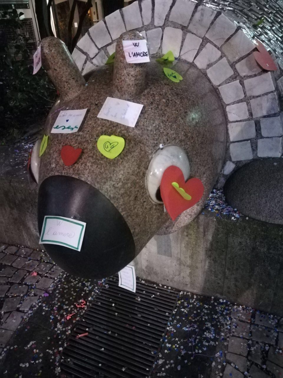 San Valentino gli auguri del Bruco di Cernusco FOTO
