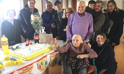 Compleanno da record, Rosa compie 104 anni