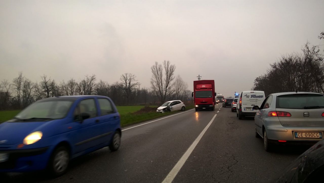 Incidente sulla Cerca Traffico in tilt