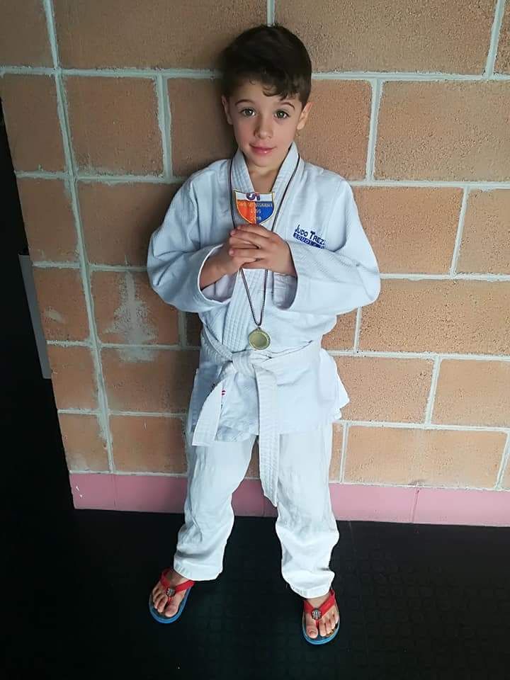 Giuseppe Tavilla Asd Scuola judo Trezzo campione regionale judo Csi oro