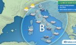 Meteo tra lunedì e martedì torna il maltempo con pioggia e neve anche a quote basse