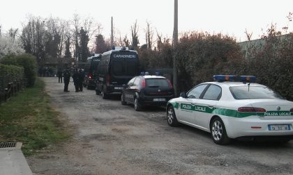 Famiglia di nomadi sgomberata tra Martesana e Lambro