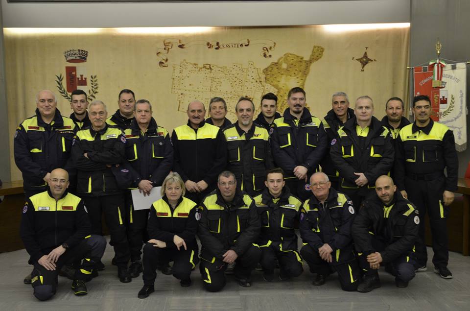 Protezione civile si esercita a Gessate