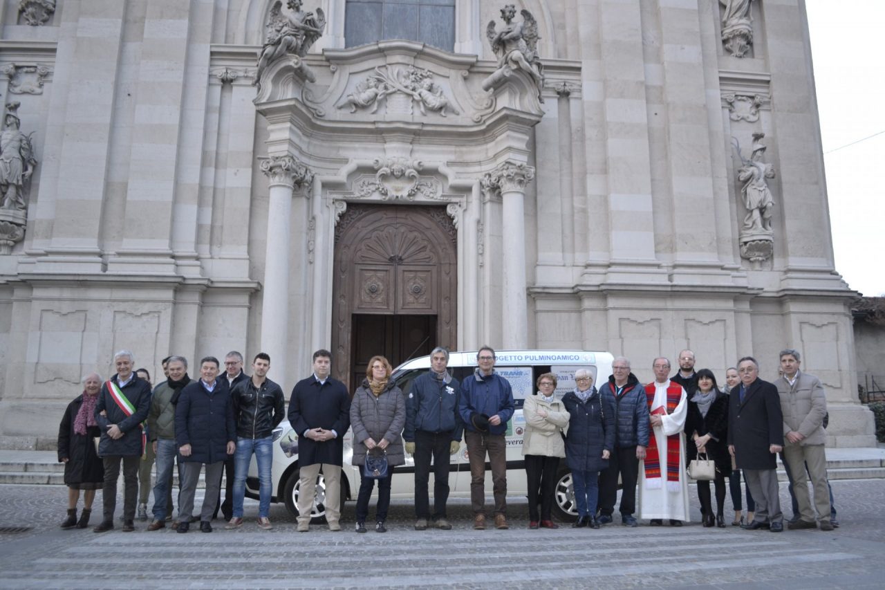 Brembate i volontari hanno ricevuto il Pulmino Amico