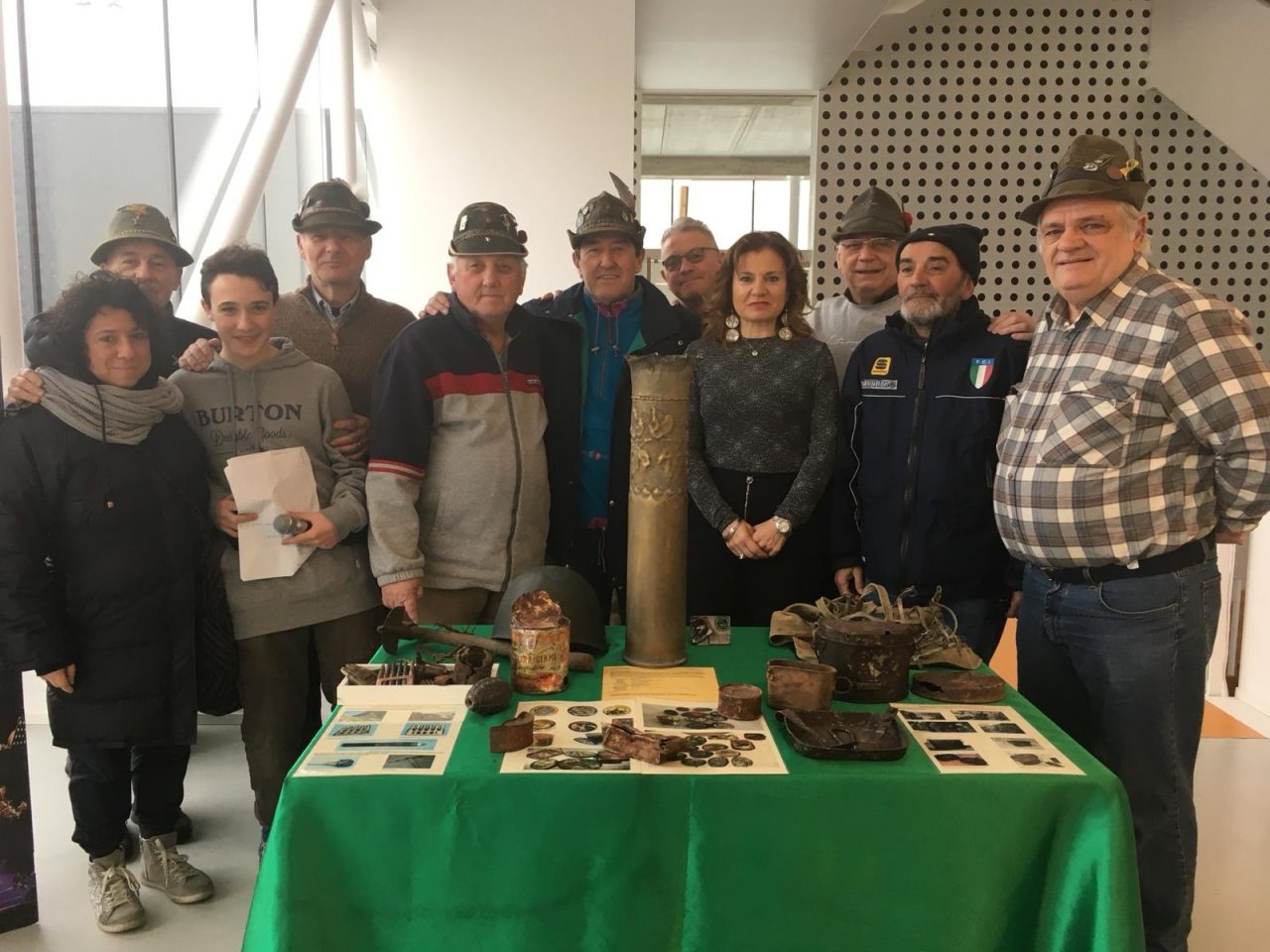 Grande guerra inaugurata la mostra