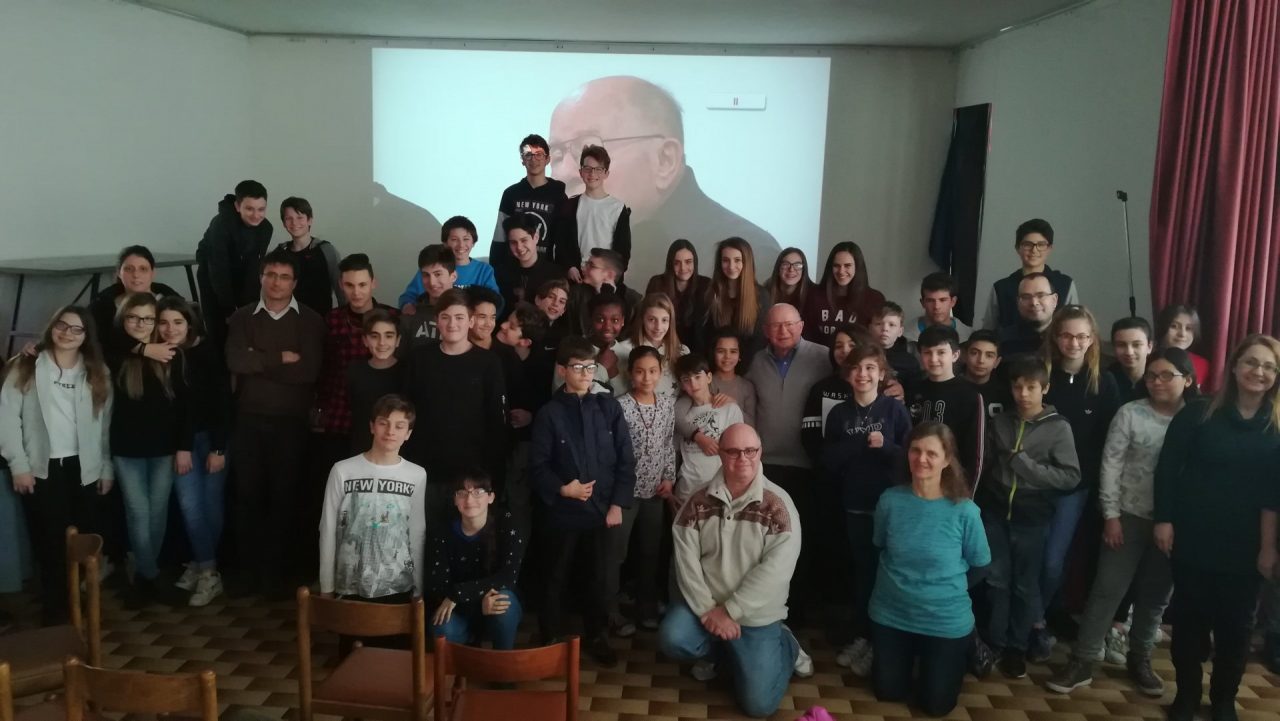 Un testimone della Shoah a Cambiago ha parlato ai giovani