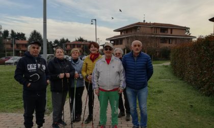 Gruppi di cammino in allenamento a Truccazzano