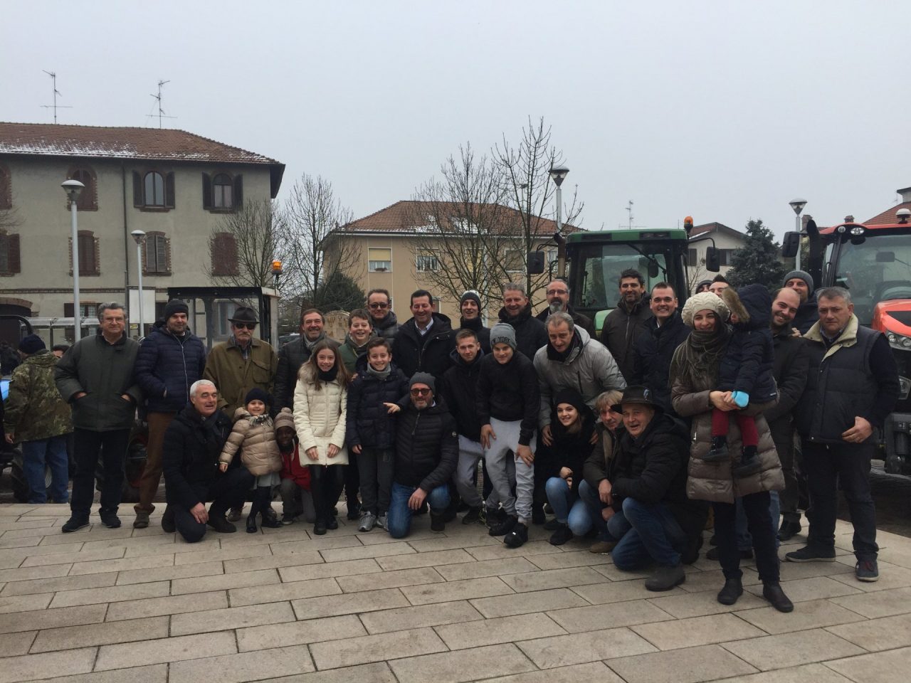 Festa degli agricoltori a Cernusco, benedetti anche i trattori