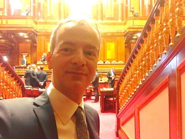 Primo giorno al Senato per l'ex sindaco di Cernusco sul Naviglio Eugenio Comincini