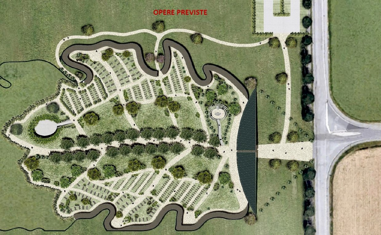 Cimitero comunale più piccolo, meno costoso, ma sempre opera d’arte