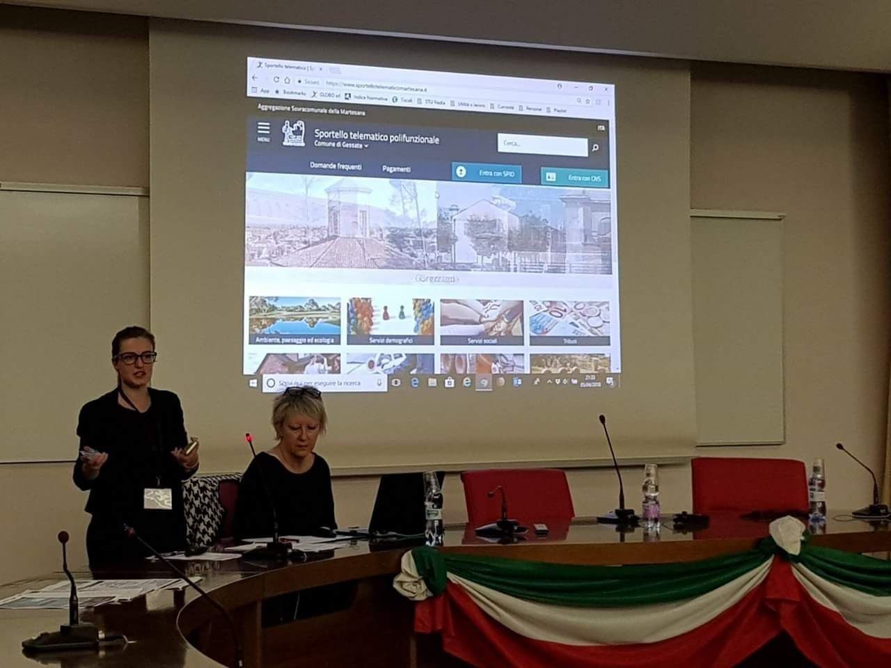 Sportello telematico presentato a Gessate