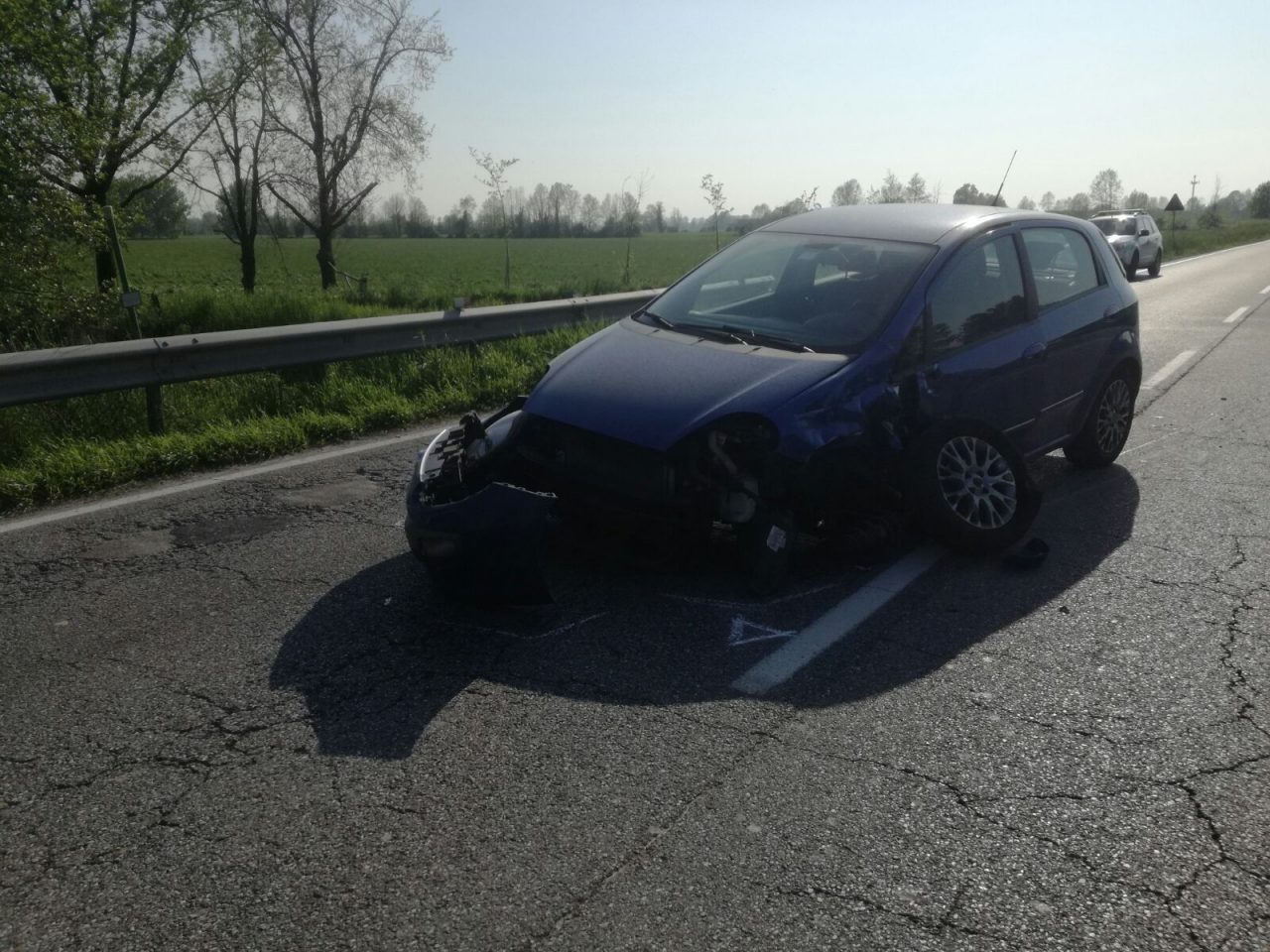 Incidente sulla Rivoltana, arriva l’elicottero. Intervento in corso