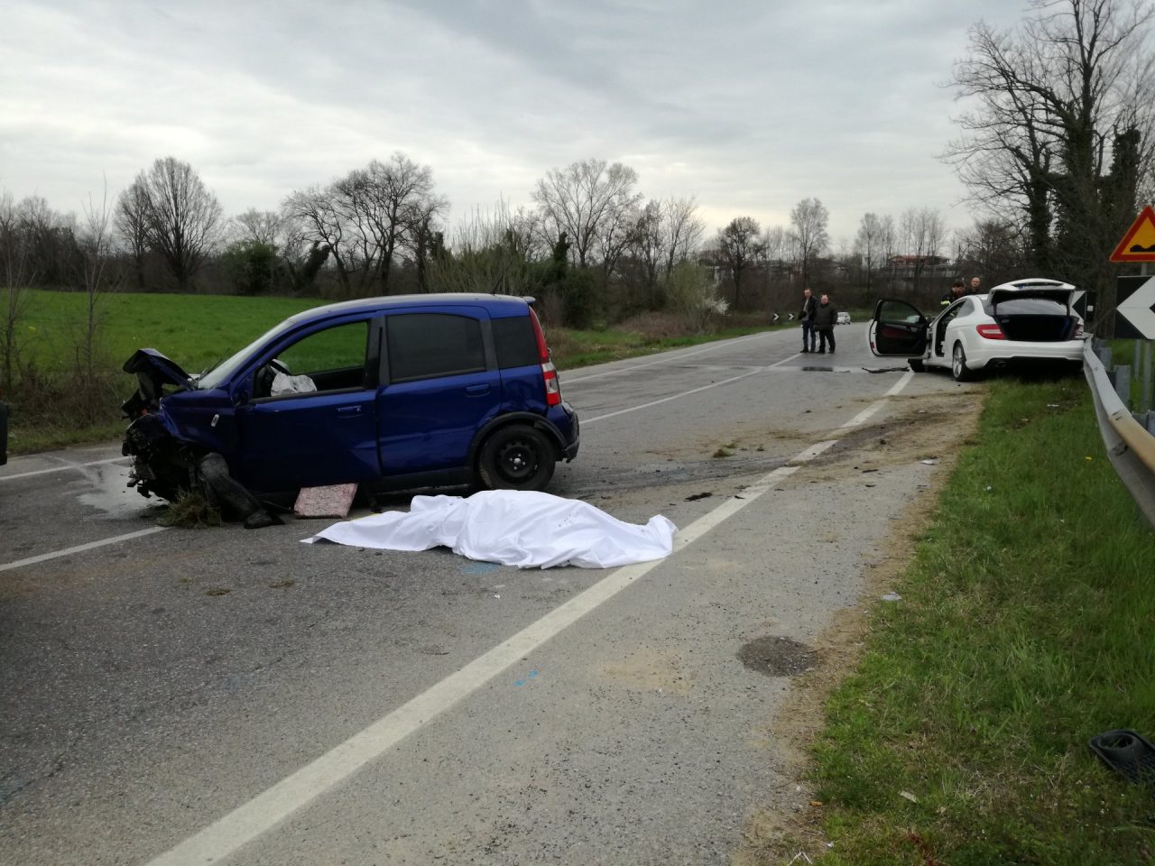 Incidente mortale: perde la vita una 68enne. Traffico rallentato a Gessate FOTO
