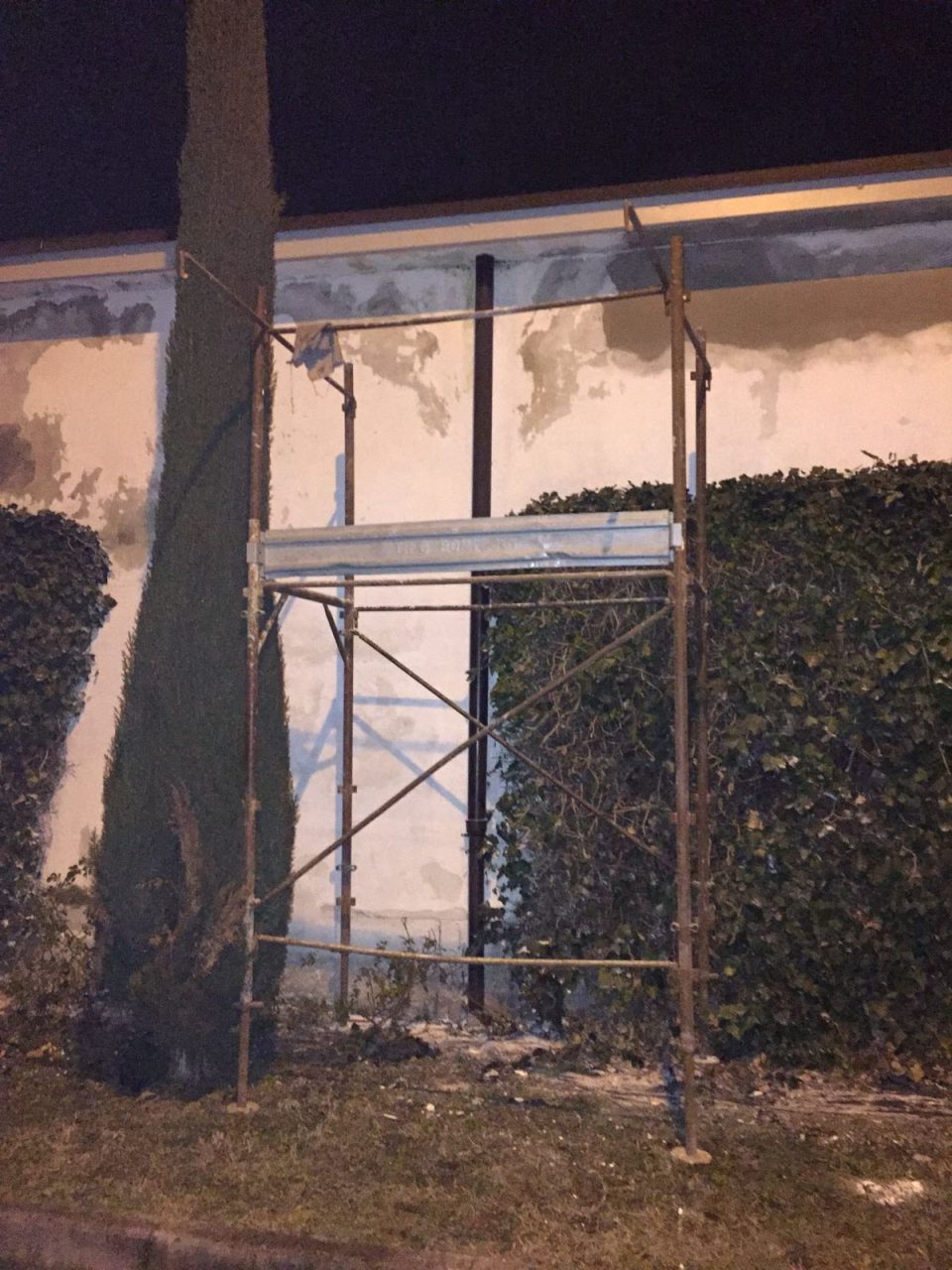 Ponteggio cimitero di Pontirolo, interviene l’ispettorato del lavoro