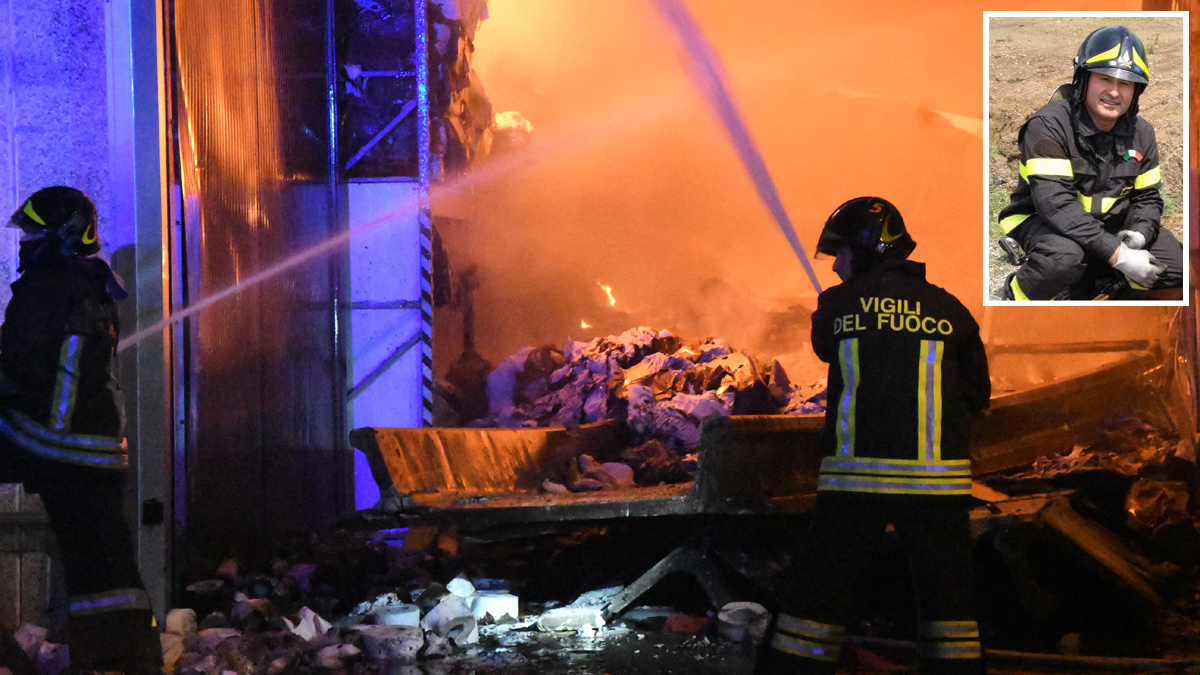 Vigile del fuoco morto a San Donato I VIDEO DELL’INCENDIO