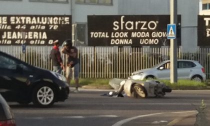 Cernusco incidente sulla Padana al confine con Cassina