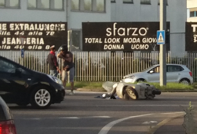 Cernusco incidente sulla Padana al confine con Cassina