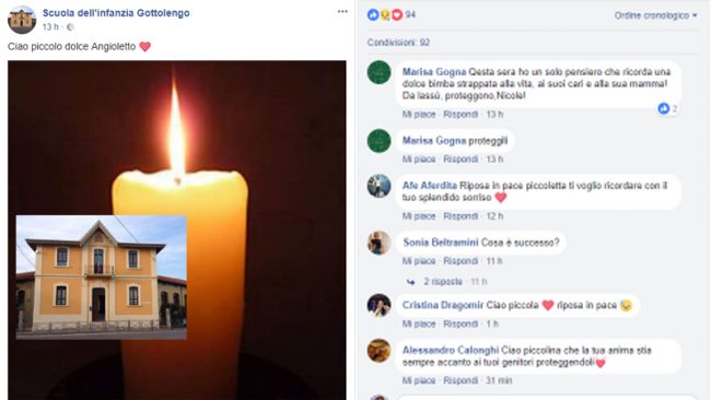 Bambina morta per otite dopo un mese nel Bresciano: aveva solo quattro anni