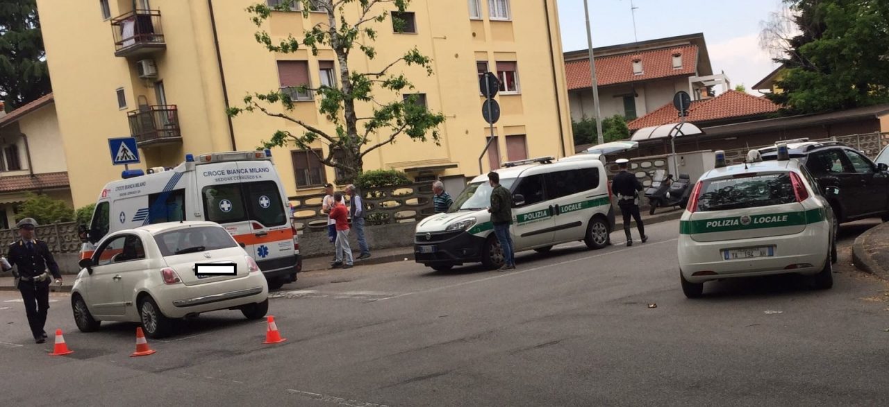 Ragazzino investito e portato in ospedale
