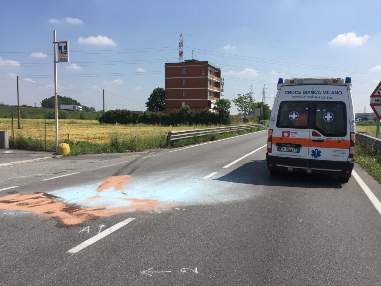 Incidente sulla Cerca, arriva l’elicottero FOTO