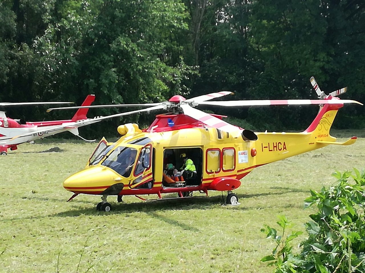 incidente elisoccorso elicottero ambulanza adda