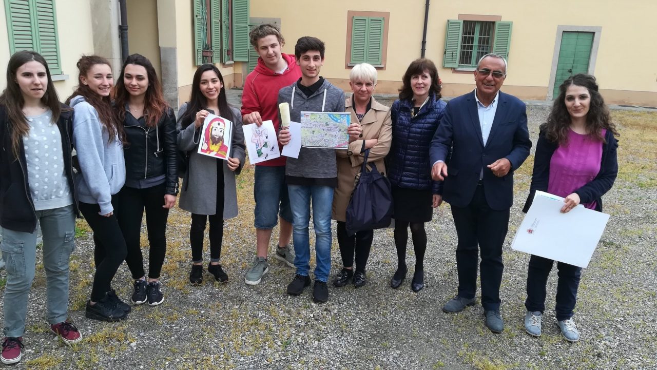 Trezzo onora gli studenti del Nizzola chiamati a ridisegnare il volto turistico della città FOTO