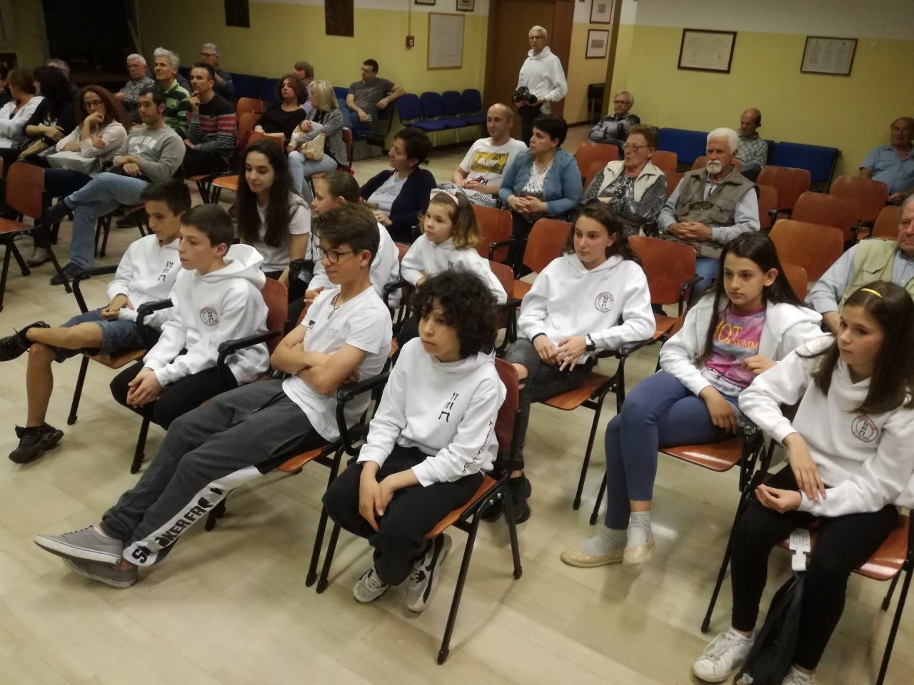 Sant'agata Nippon club la società di arti marziali di Cassina de' pecchi ha fatto passerella in Consiglio comunale