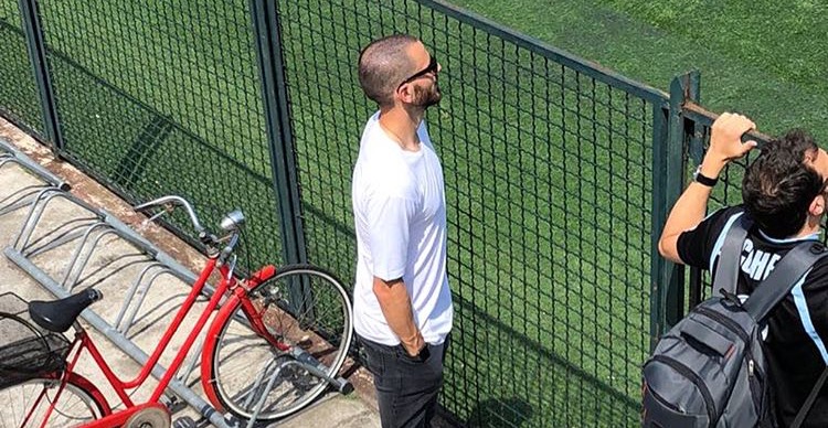 Bonucci a Cernusco prima della Notte del Maestro Pirlo FOTO