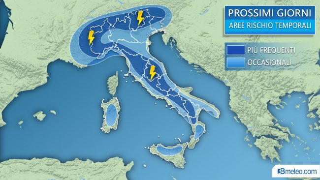 Meteo | Maggio instabile, raffica di temporali in arrivo