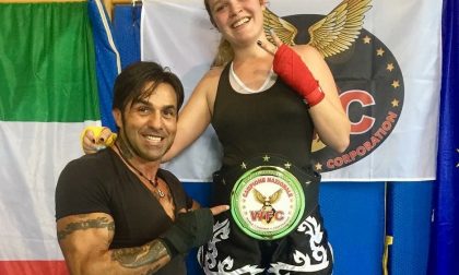 Martina 17enne trezzese campionessa italiana di kick boxing