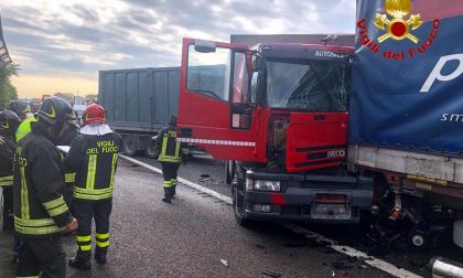 Incidente in Autostrada A4 con mezzo pesante: code verso Milano FOTO