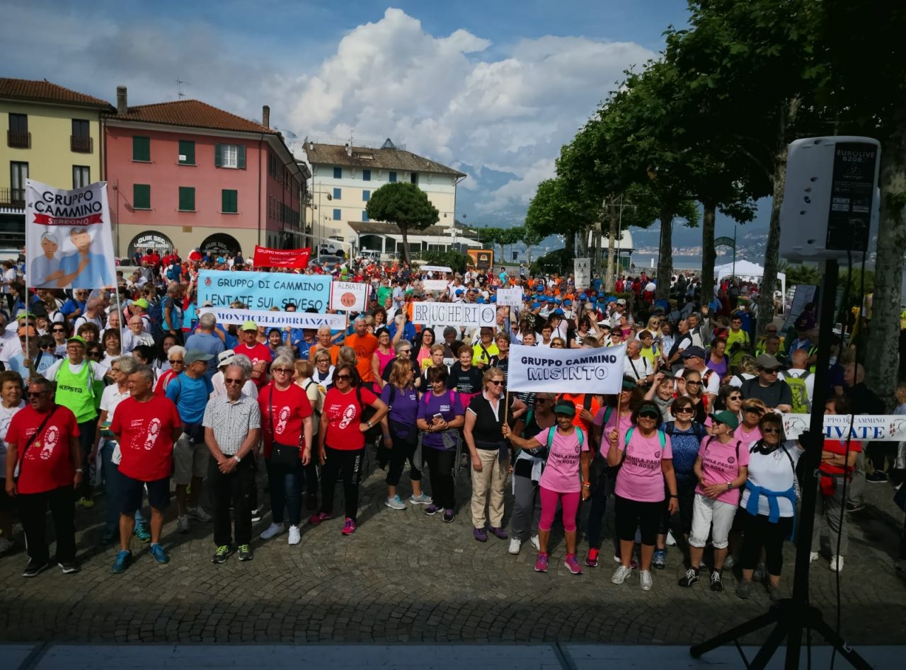 Gruppi di cammino: 1200 persone al raduno organizzato dall’Ats FOTO