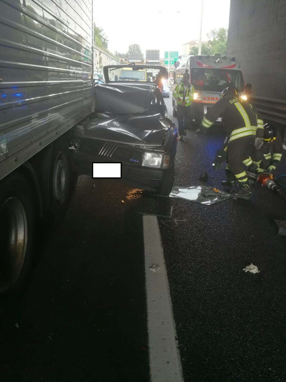 Incidente in Tangenziale Nord: lunghe code e traffico