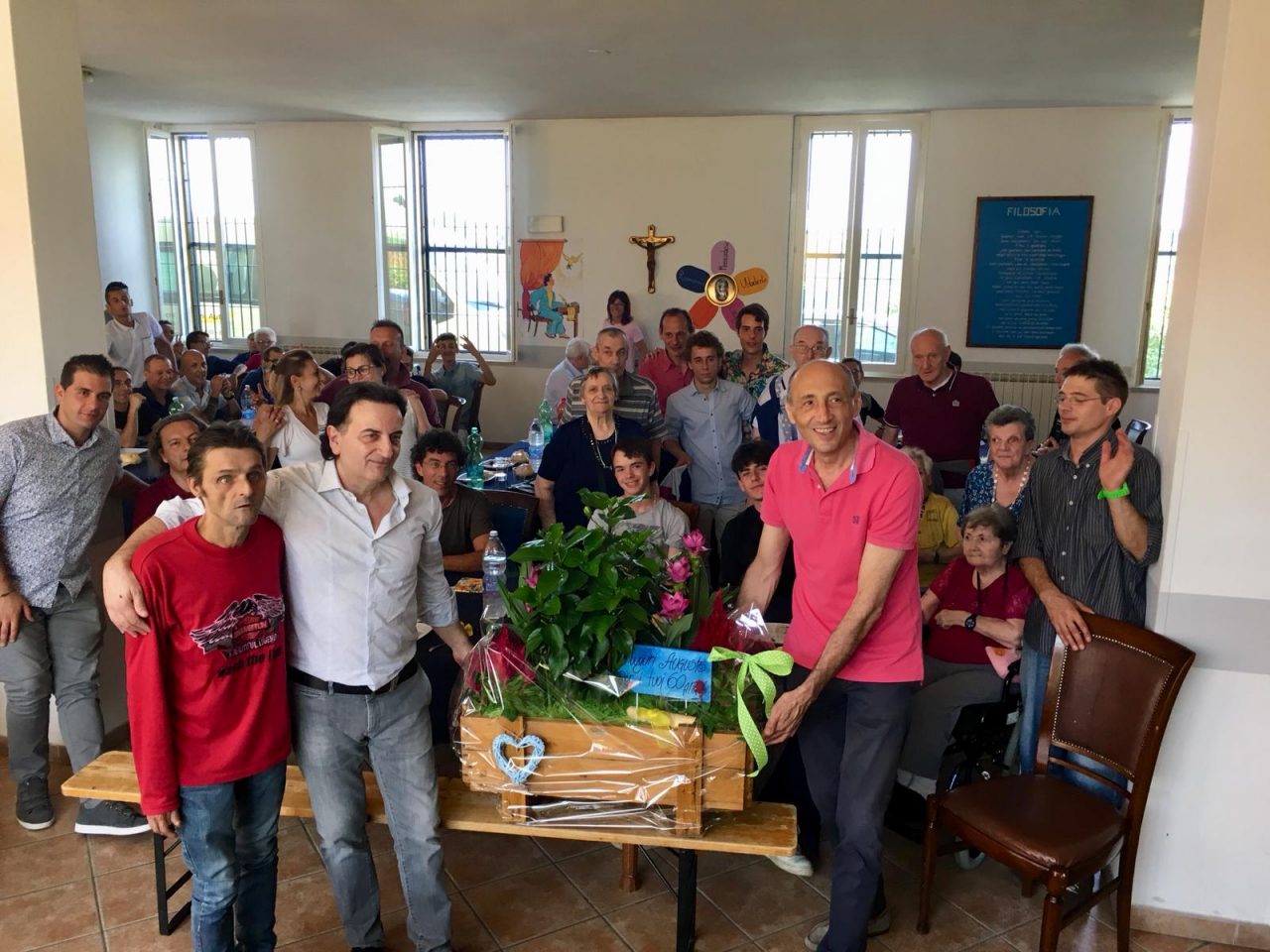Festa Aga, ospiti e anziani celebrano il sodalizio