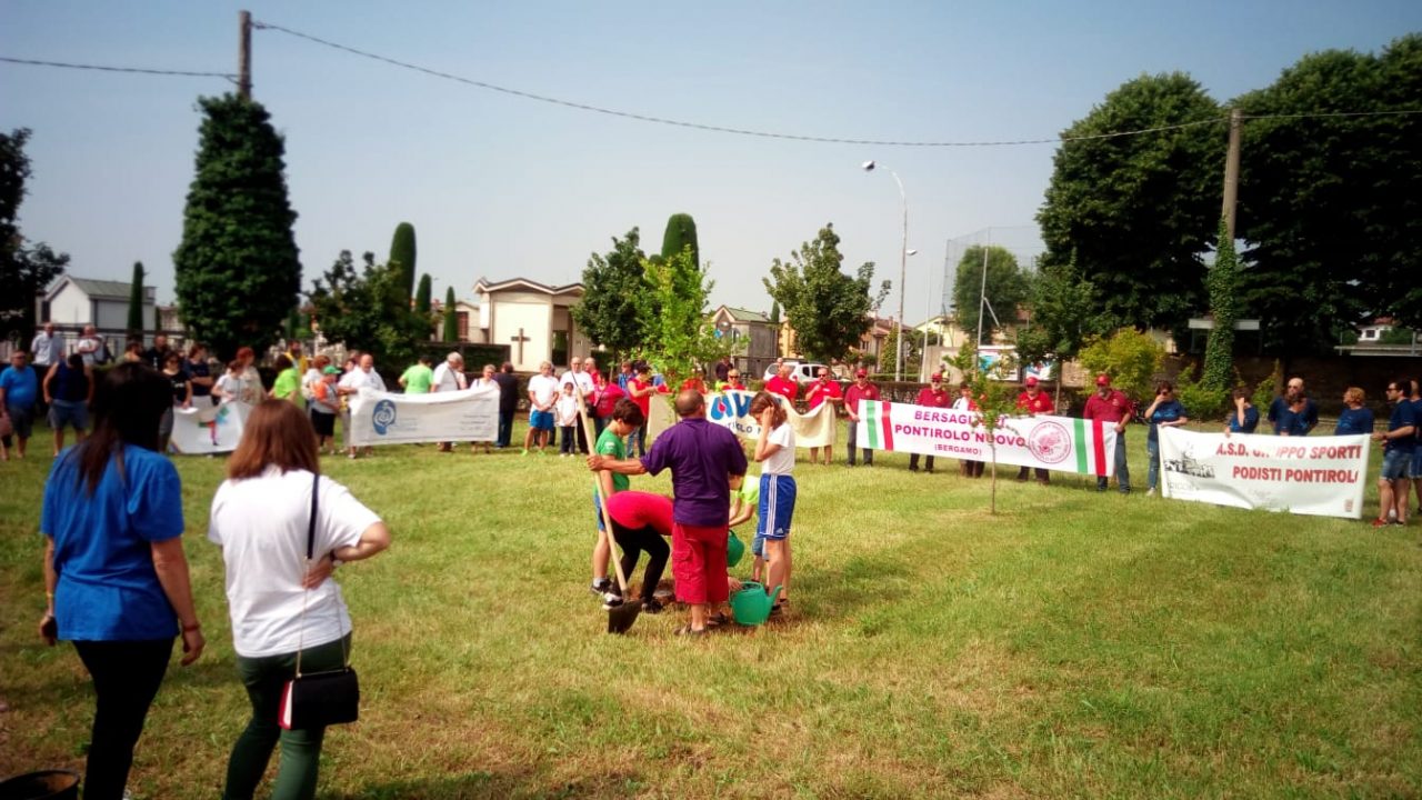 Festa associazioni, piantato il melograno simbolo di fertilità FOTO VIDEO