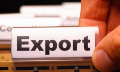 Imprese esportatrici “guadagnano” un miliardo in più in tre mesi