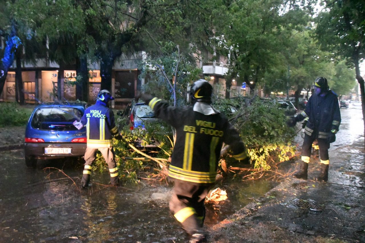 Bomba d’acqua e grandine in Martesana FOTO E VIDEO