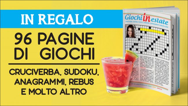 La Gazzetta   regala  GIOCHI IN ESTATE