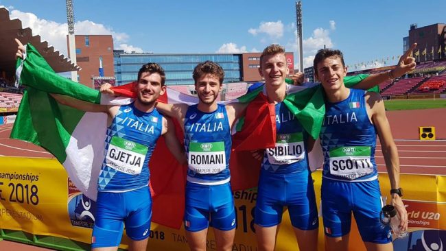Atletica Cernusco sul tetto del mondo con Gjetja