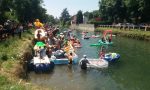 Gommoni sul Naviglio, spettacolo in Martesana FOTO VIDEO