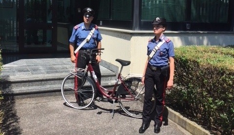 Ladro di biciclette acciuffato e denunciato per ricettazione