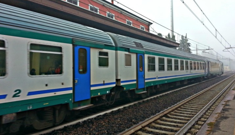 Circolazione dei treni rallentata per il maltempo