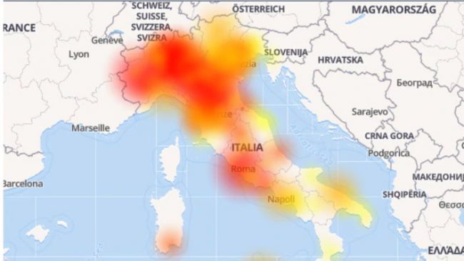 Tre-Wind, black out internet per le connessioni mobili