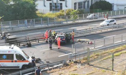 Grave incidente in tangenziale est in direzione Milano VIDEO