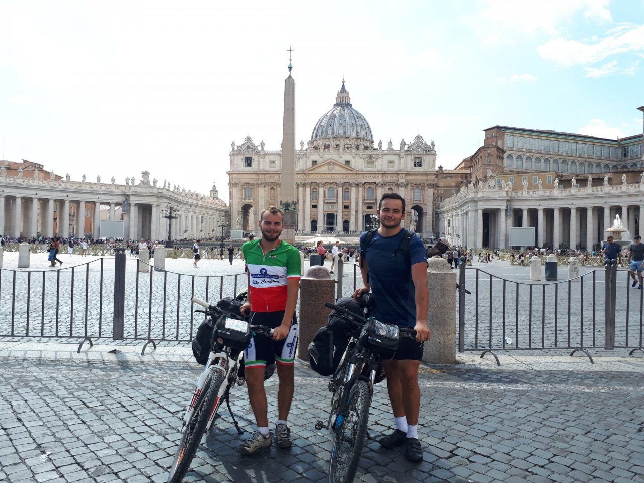 In bici a Roma da Rivolta