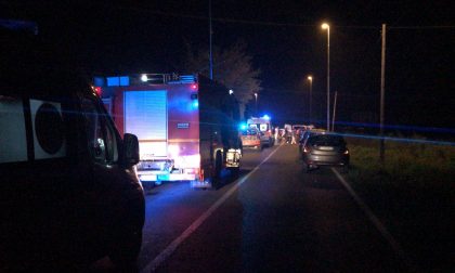 Scontro tra auto a Rivolta, quattro persone coinvolte SIRENE DI NOTTE