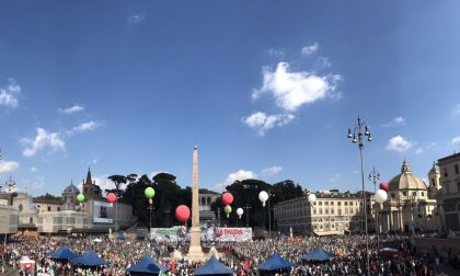 Pd in piazza del Popolo a Roma, c'è anche la Martesana