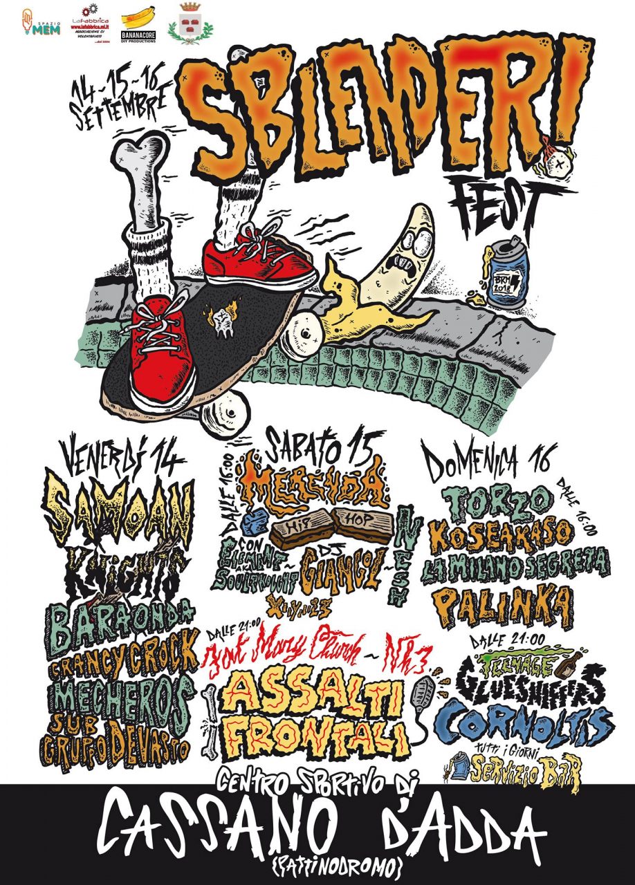 Sblender Fest, tre giorni per i giovani a Cassano