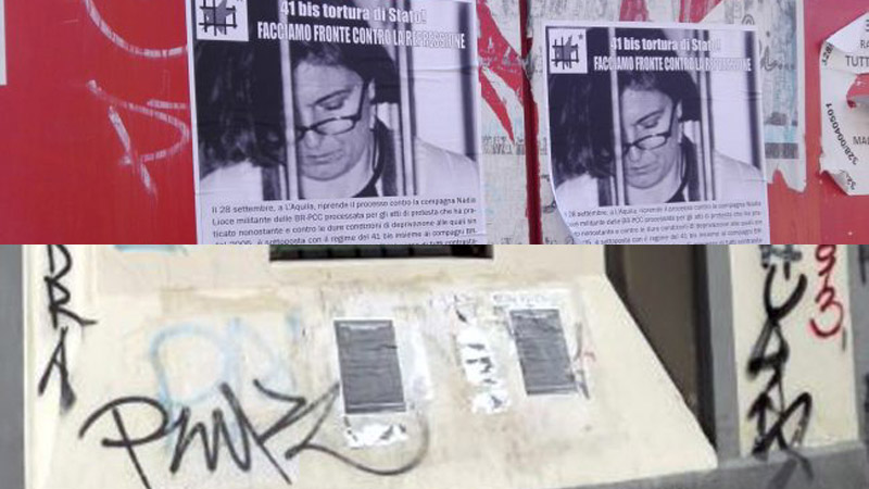 Manifesti anarchici, sostegno alle Br: che sta succedendo in Lombardia?